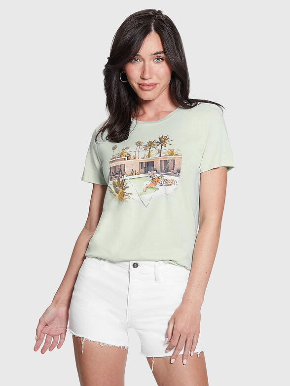 POOLSIDE TIGER EASY T-shirt - 1