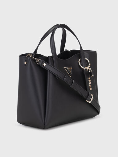 IWONA black bag with logo accessory - 4