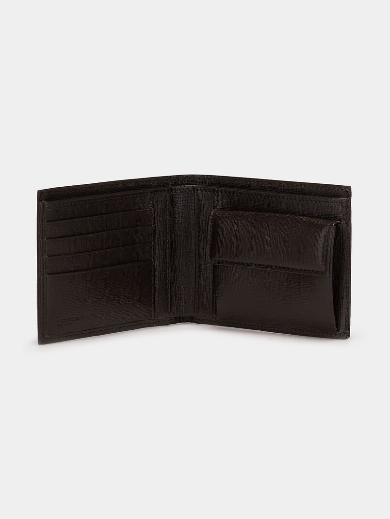 TEVERE wallet in dark brown color - 3