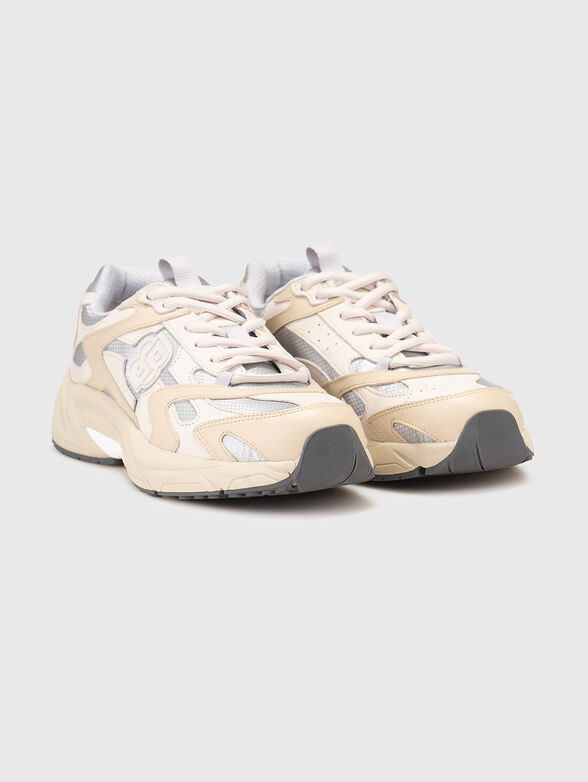 LEVITT sports shoes with logo - 2