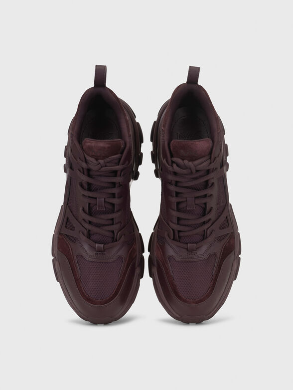 NICK sneakers in bordeaux color  - 6