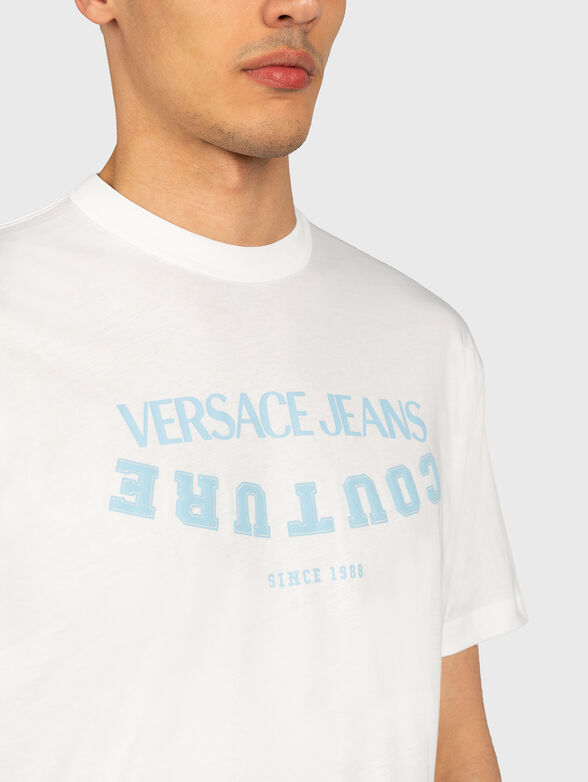 Men's t-shirt with a contrasting logo - 2
