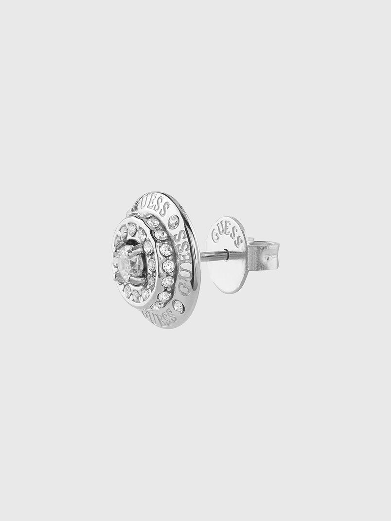 Earrings with a logo detail - 3