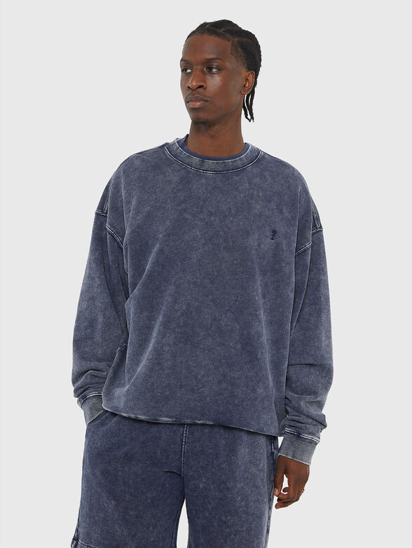 Sweatshirt with washed effect - 1