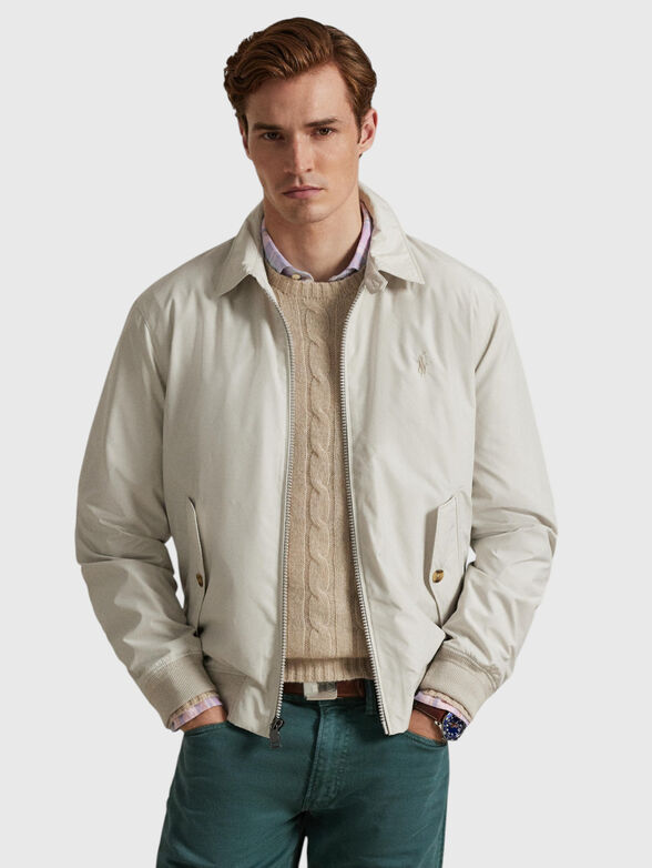 Transitional jacket with logo detail - 1