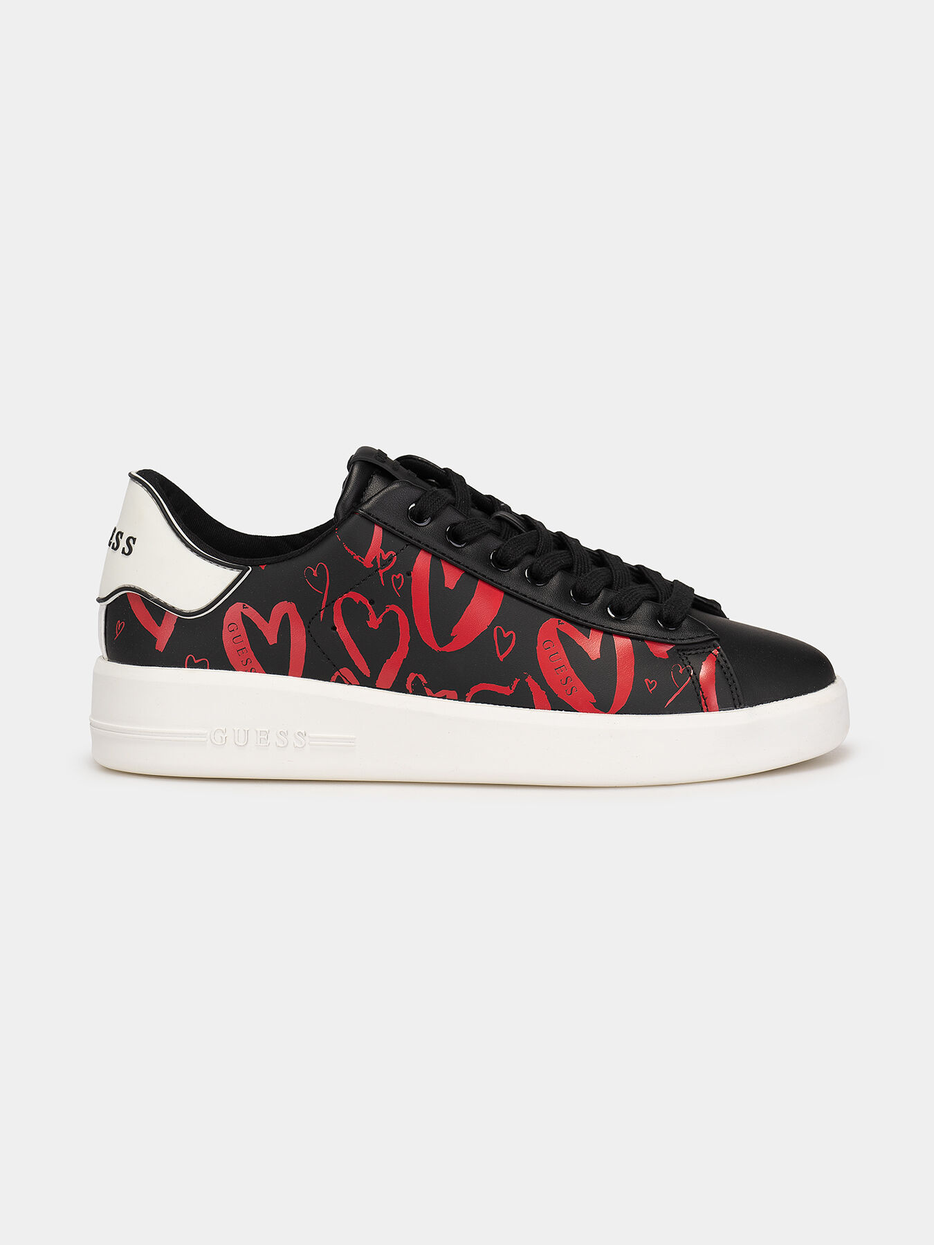 Guess sneakers red hot sale
