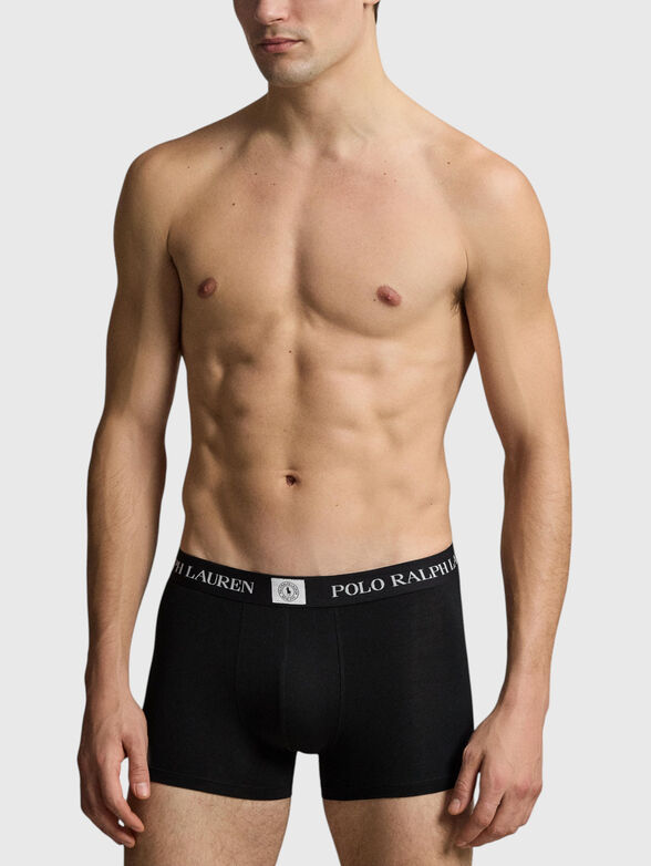 Set of three pairs of cotton-blend boxer shorts - 5