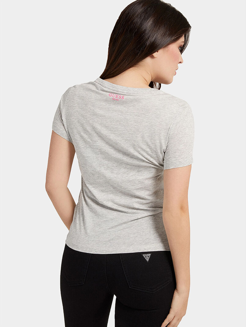 T-shirt with accent print - 3