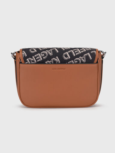 K/ESSENTIAL crosssbody bag with monogram logo print - 3