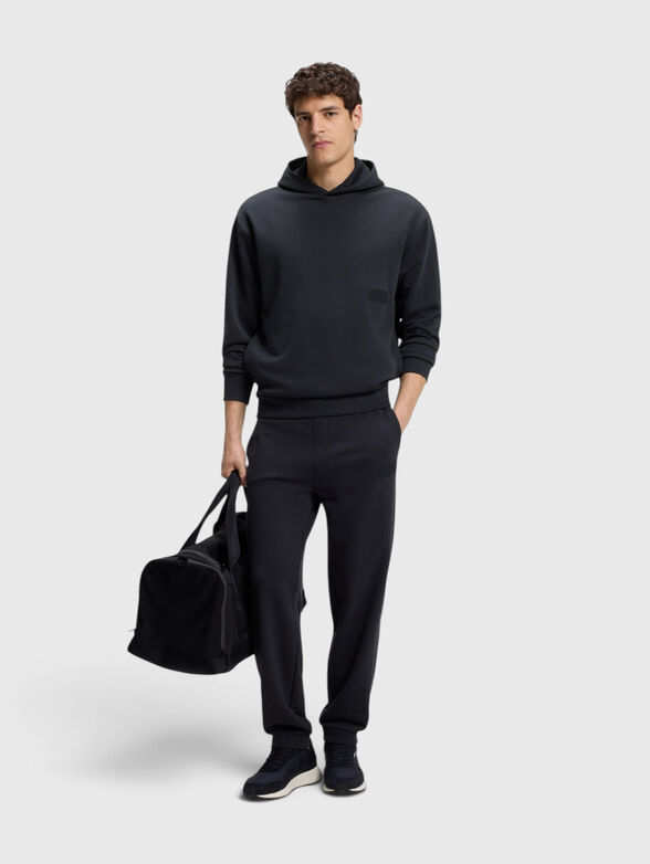 Cotton-blend sweatpants - 4