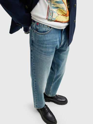 Straight jeans with logo - 3