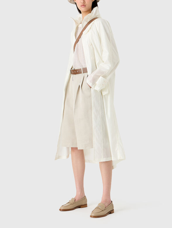 Linen-blend shorts - 4