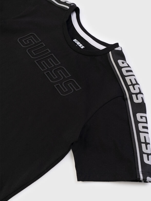 Black t-shirt with logo - 3