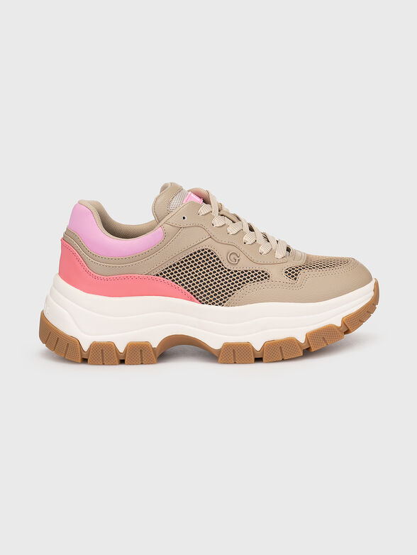 BRECKY sneakers in beige  - 1