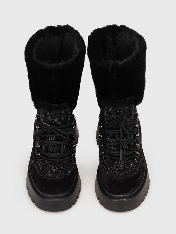 SHILOH boots with rhinestones - 6
