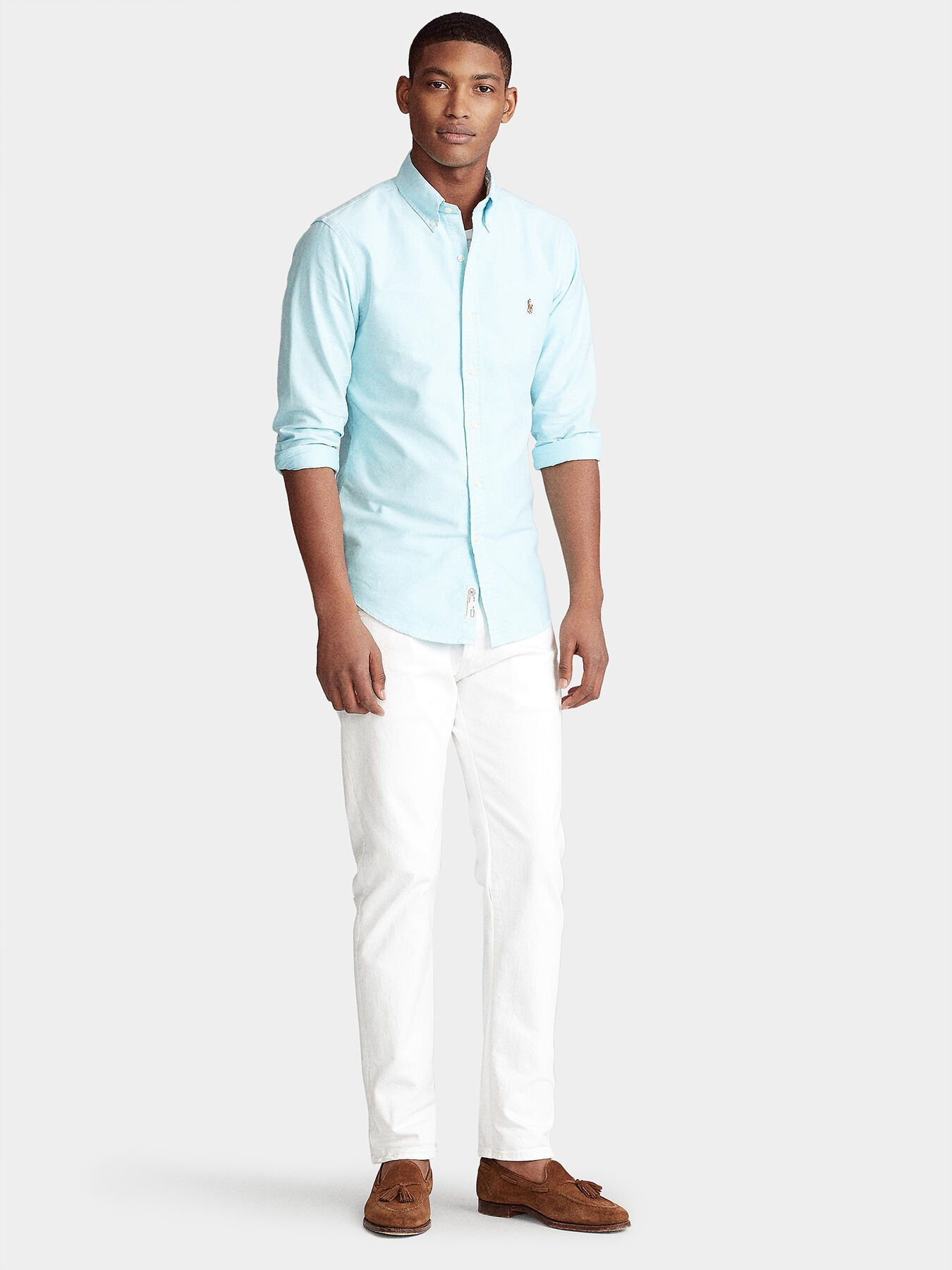 Cotton Oxford shirt brand POLO RALPH LAUREN Globalbrandsstore en