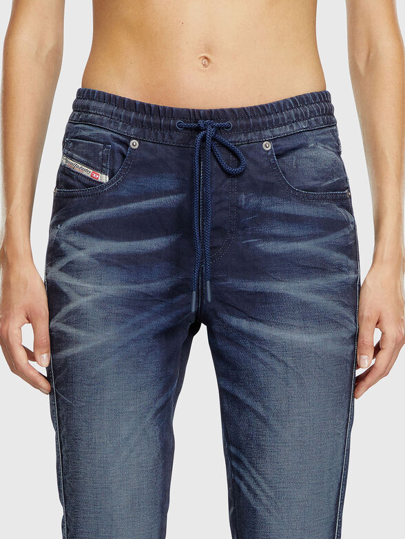 2061 D-TAIL JOGG dark blue jeans with elastic waist - 3