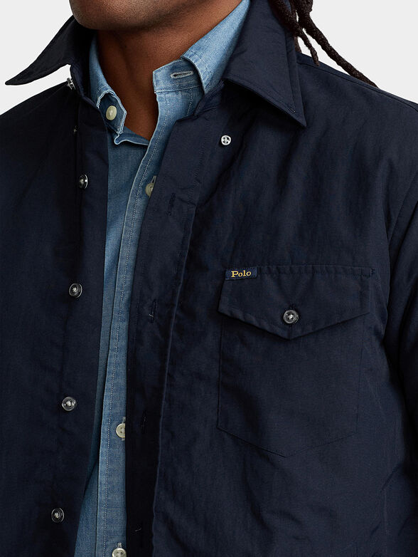 Blue overshirt - 2