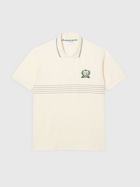 Polo shirt with accent stitching - 1