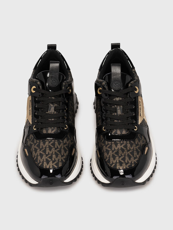 THEO sports shoes with monogram logo print - 6