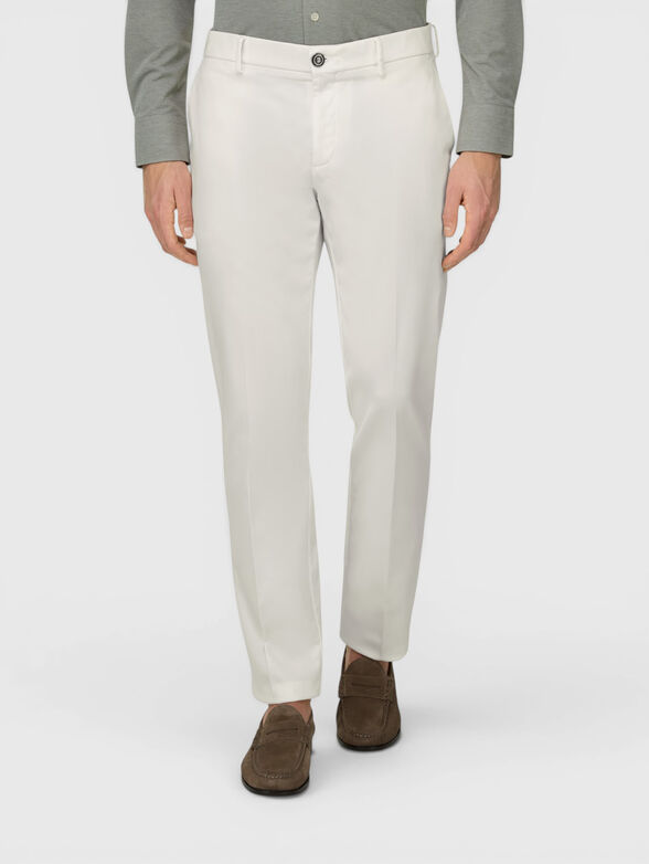 Trousers with logo detail - 1