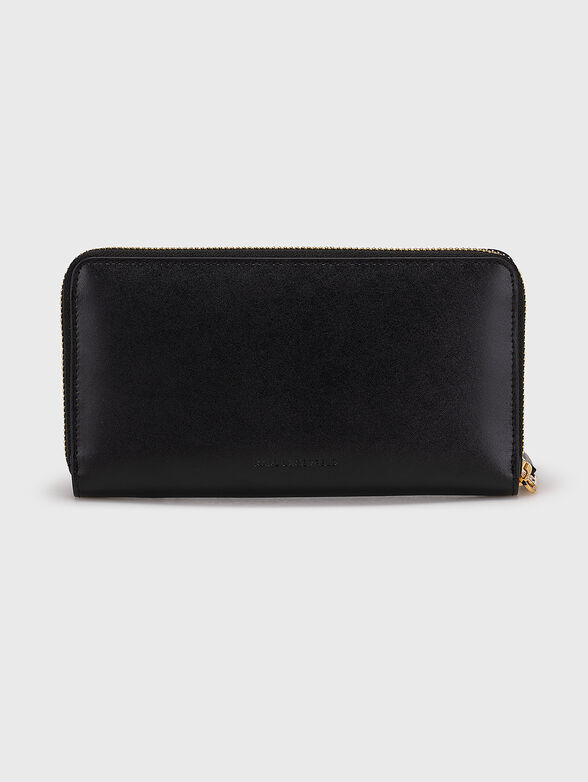 K/SIGNATURE black purse with logo accent - 2