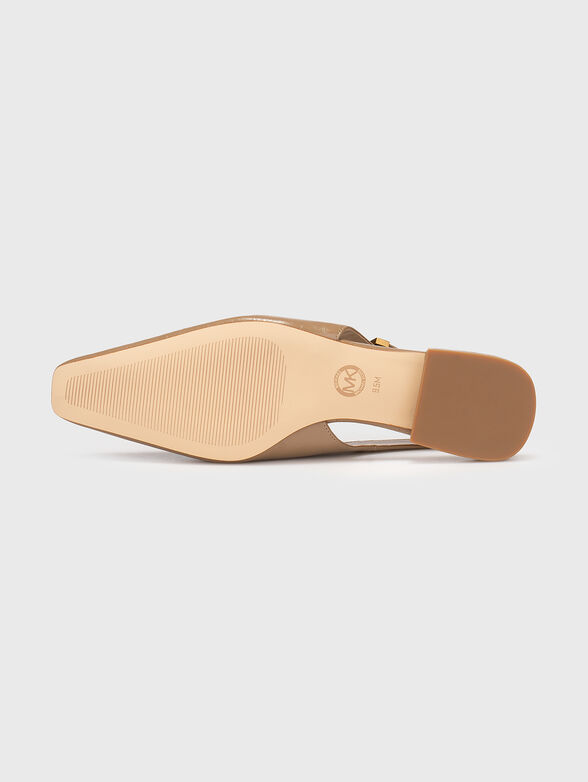 DARRINGTON crackled leather flat - 4