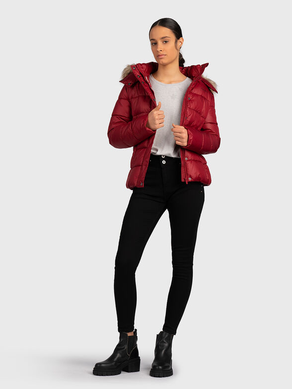 Padded JUNE jacket in black color - 2