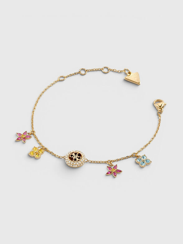 Bracelet with floral details - 1