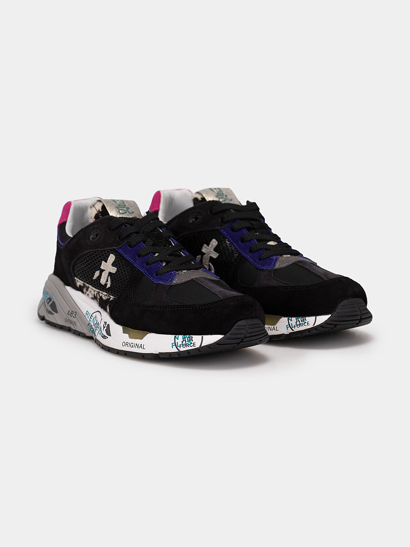 MASED 5487 sports shoes with multicolor inserts brand
