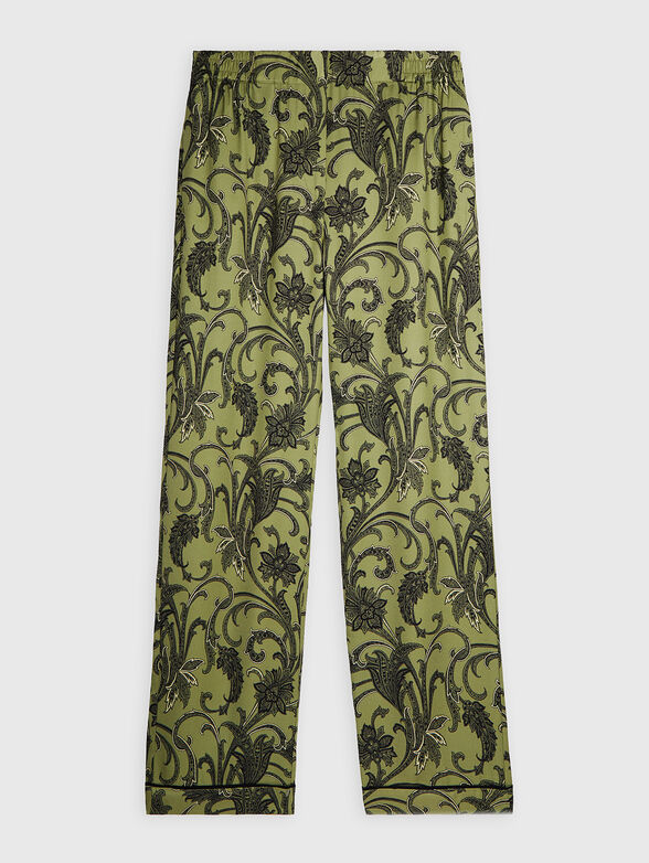 SEUL straight leg trousers from viscose  - 4