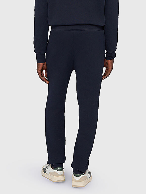 Sport trousers with logo embroidery - 2