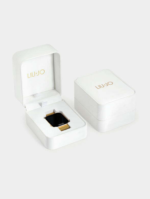 Smart watch in golden color - 2