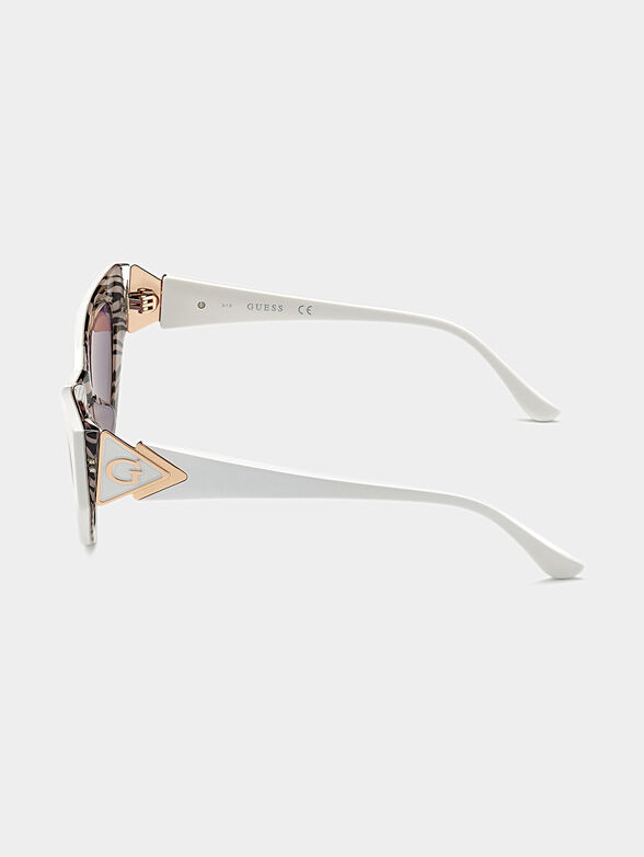 Sun glasses with animal print - 2