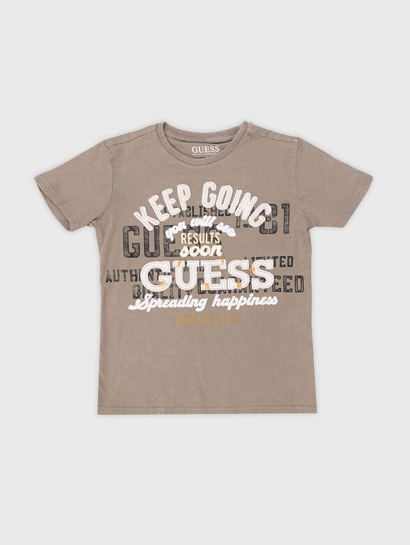 T-shirt with logo accent - 1