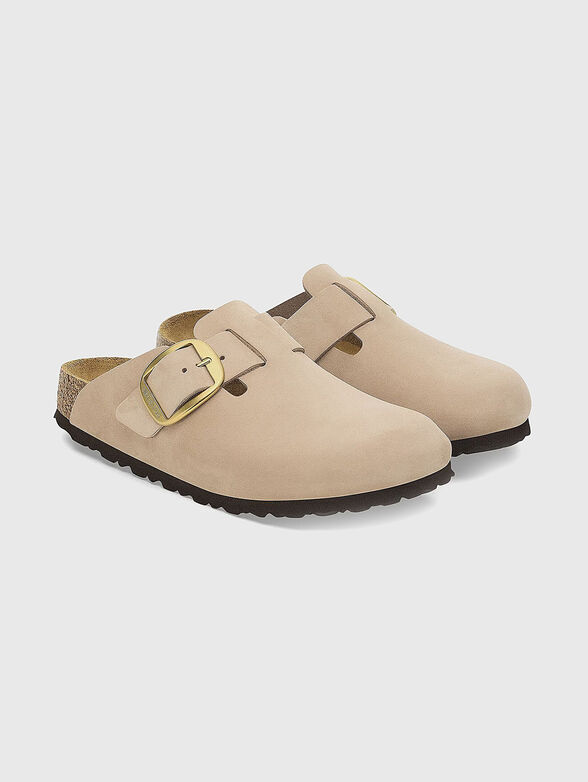 BOSTON suede clog - 2