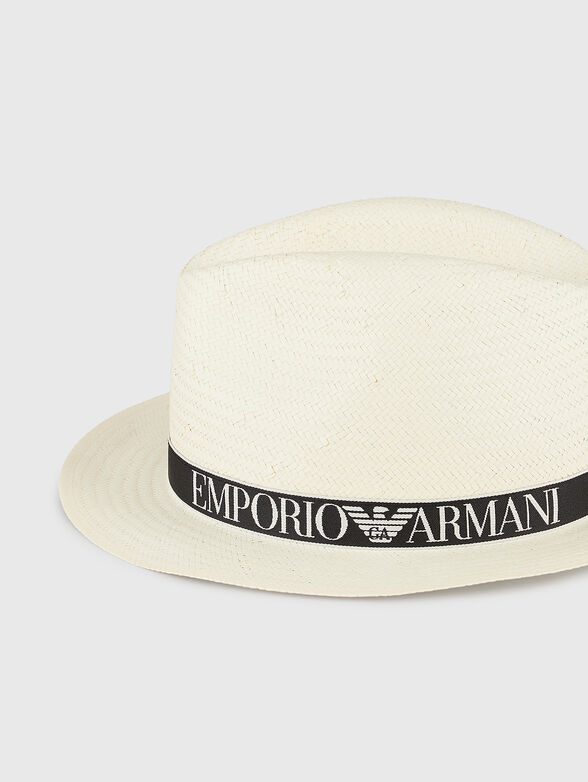 Straw hat with logo - 4