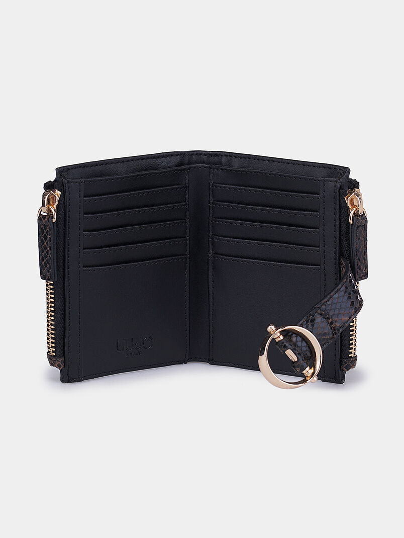 Small wallet in black color - 3
