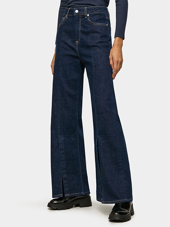 LEXA RINSE jeans with wide legs - 1