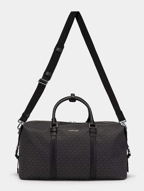 HUDSON weekender bag with monogram logo print - 2