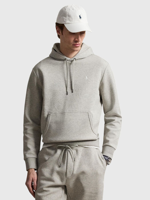 Hooded sweatshirt with logo detail