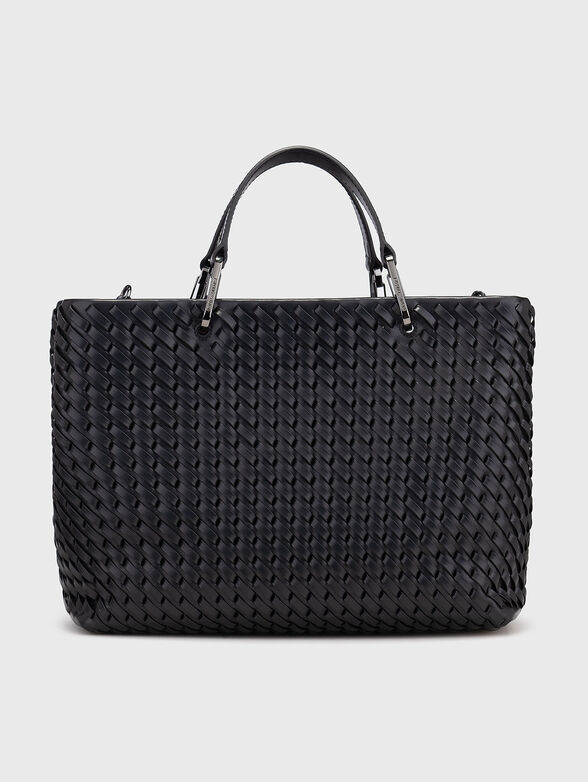 Big leather bag with long strap - 3