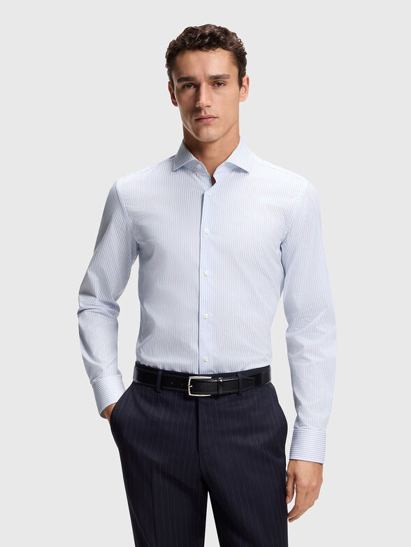 Striped slim-slim shirt - 1