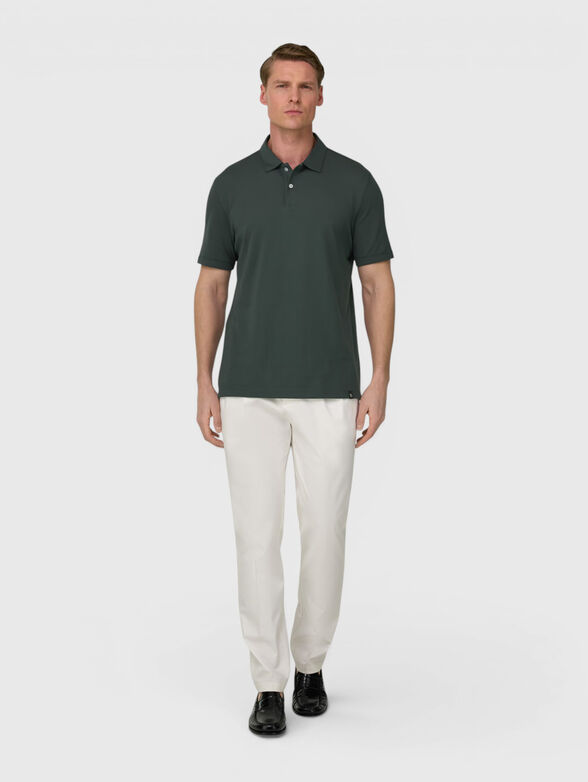 Green polo shirt - 2