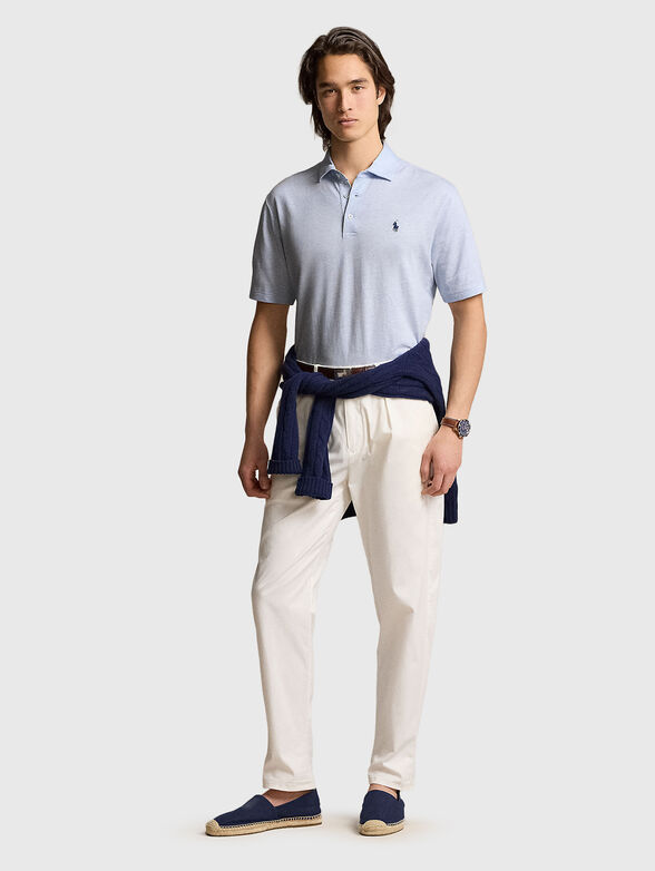 Polo shirt in light blue colour - 2