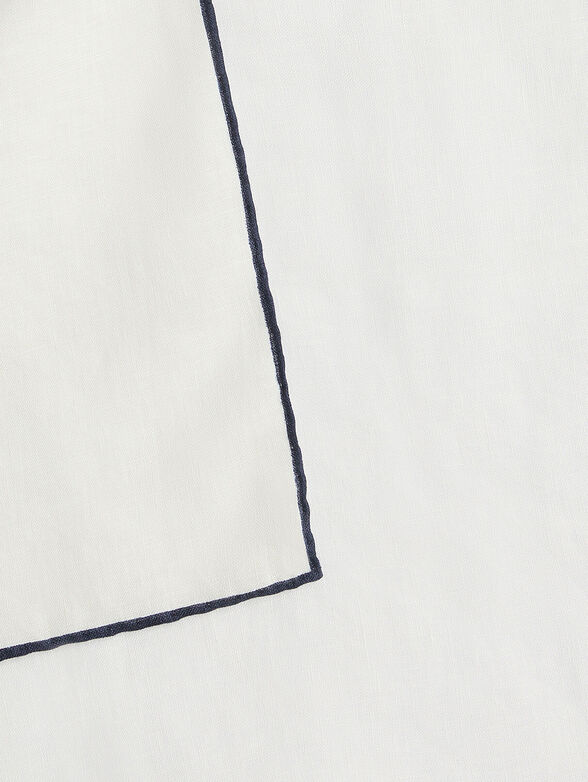 Linen handkerchief with edging - 2
