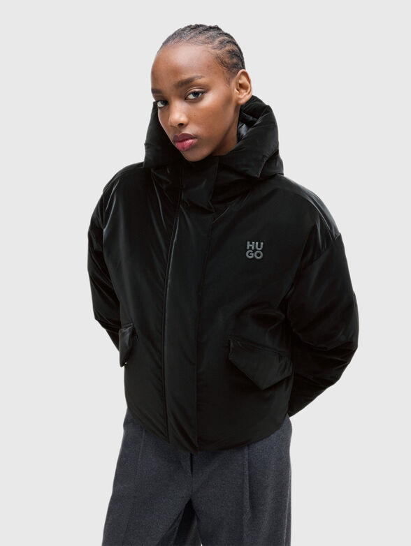 FLORITA oversized fit hooded jacket - 1