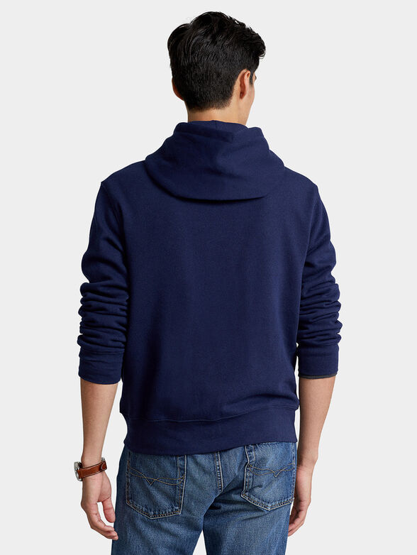 Sweatshirt with hood and Polo Bear print - 2