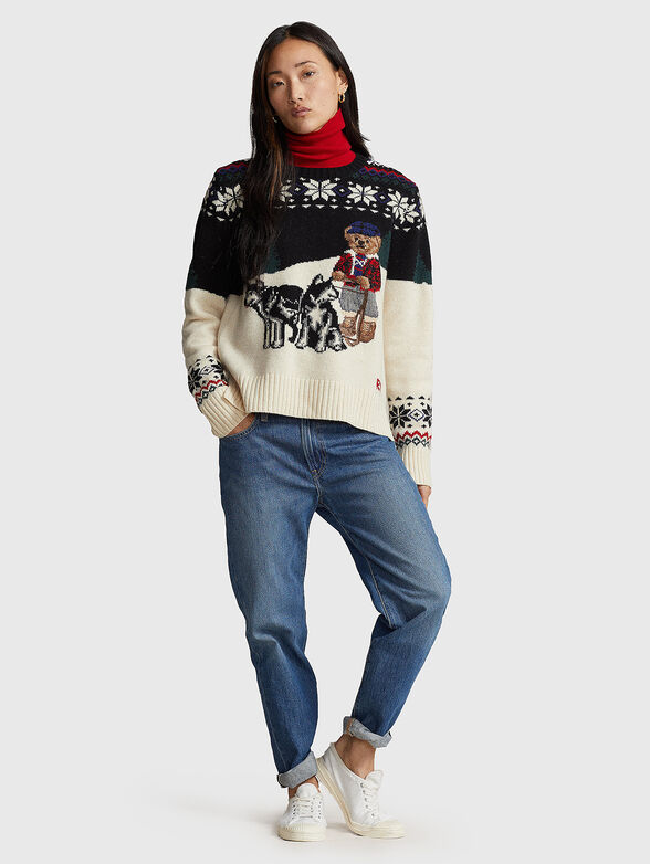 Sweater in wool blend - 2