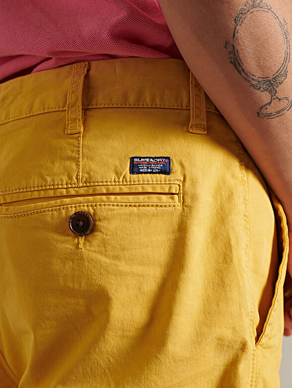 CHINO yellow pants - 1